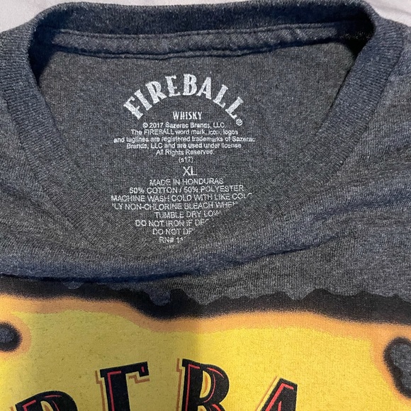 Men’s XL Fireball T Shirt Classic Tee Comfy! - Picture 3 of 4